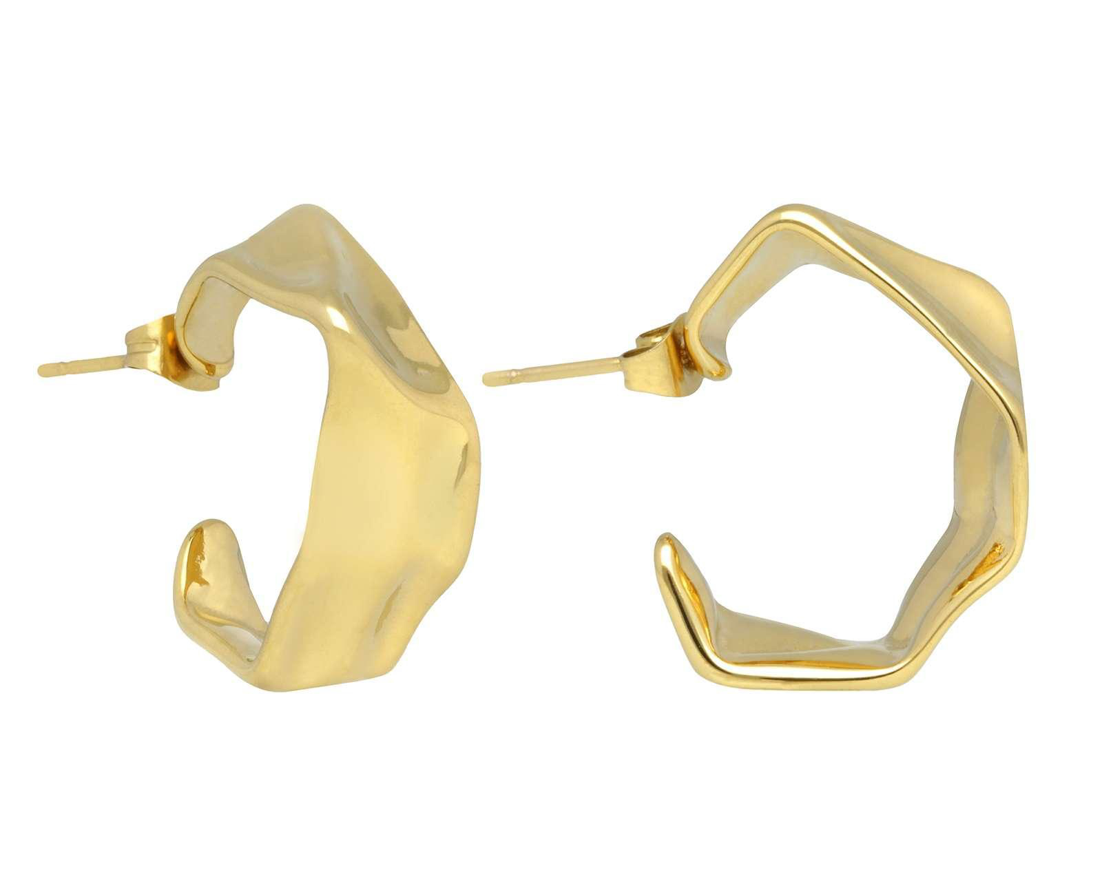 Aretes de Acero Inoxidable Jennifer Lopez