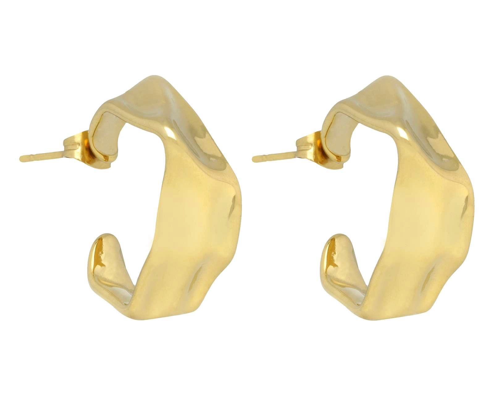 Foto 3 pulgar | Aretes de Acero Inoxidable Jennifer Lopez