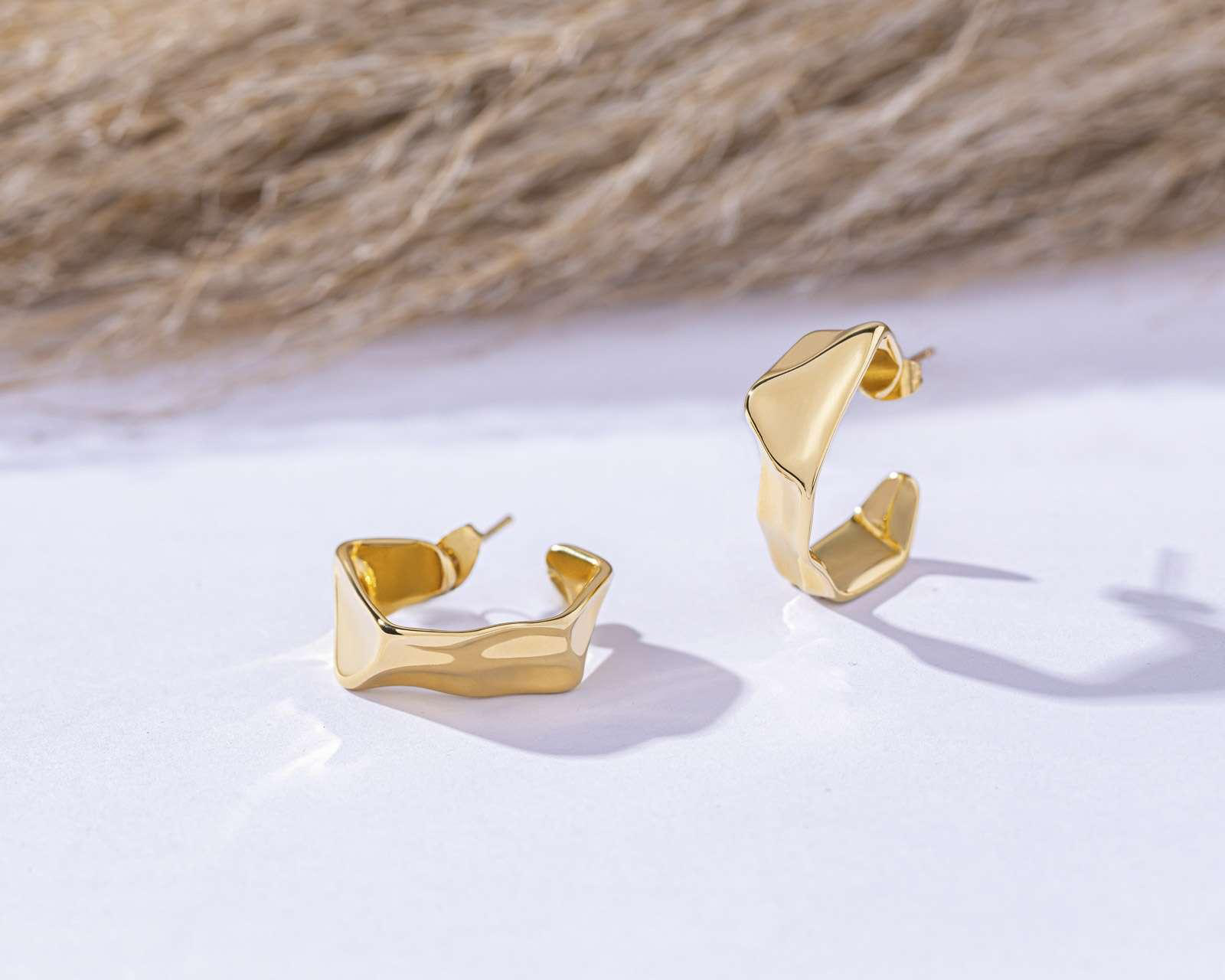 Foto 5 pulgar | Aretes de Acero Inoxidable Jennifer Lopez