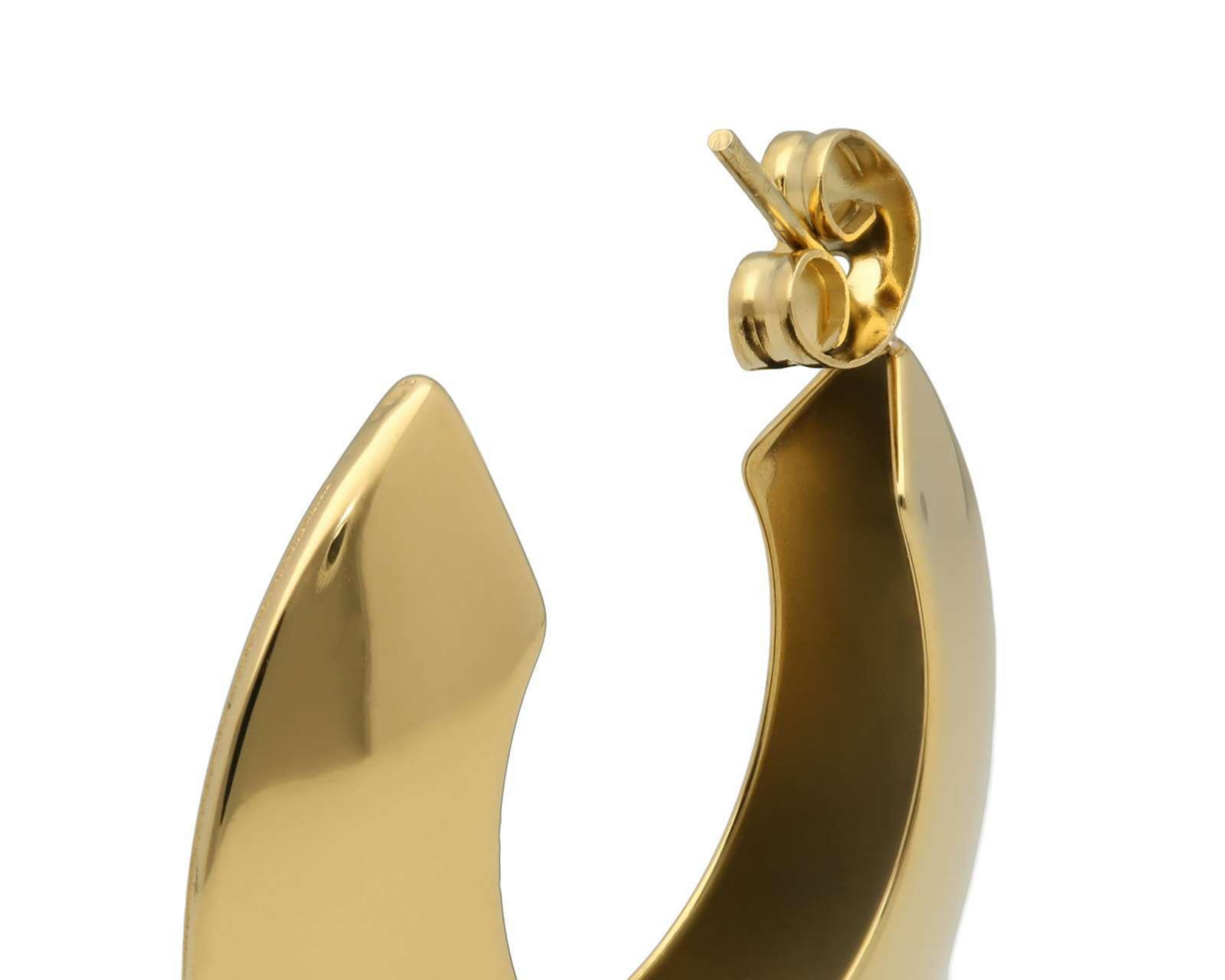 Foto 4 pulgar | Arracadas de Acero Inoxidable Jennifer Lopez