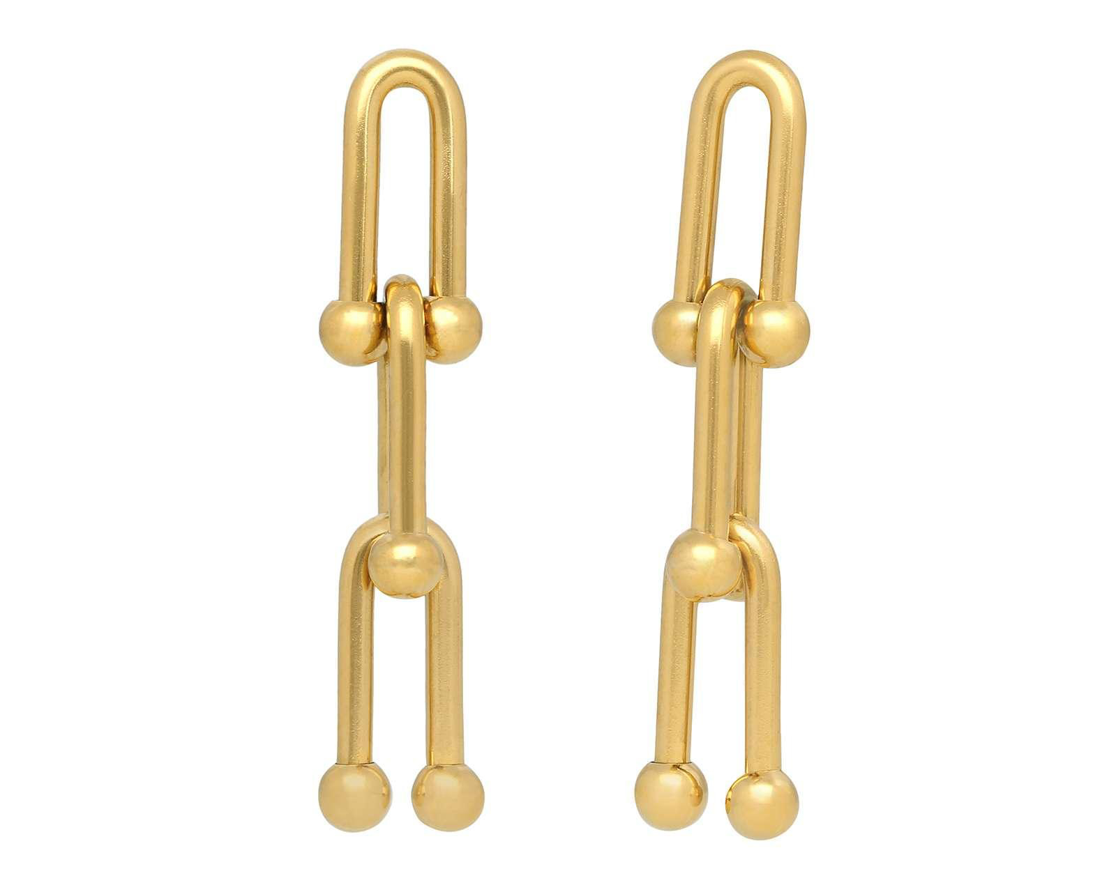Foto 2 pulgar | Aretes de Acero Inoxidable Jennifer Lopez