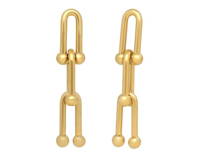Foto 1 | Aretes de Acero Inoxidable Jennifer Lopez