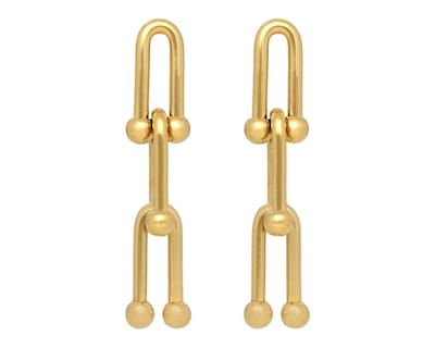 Foto 2 | Aretes de Acero Inoxidable Jennifer Lopez