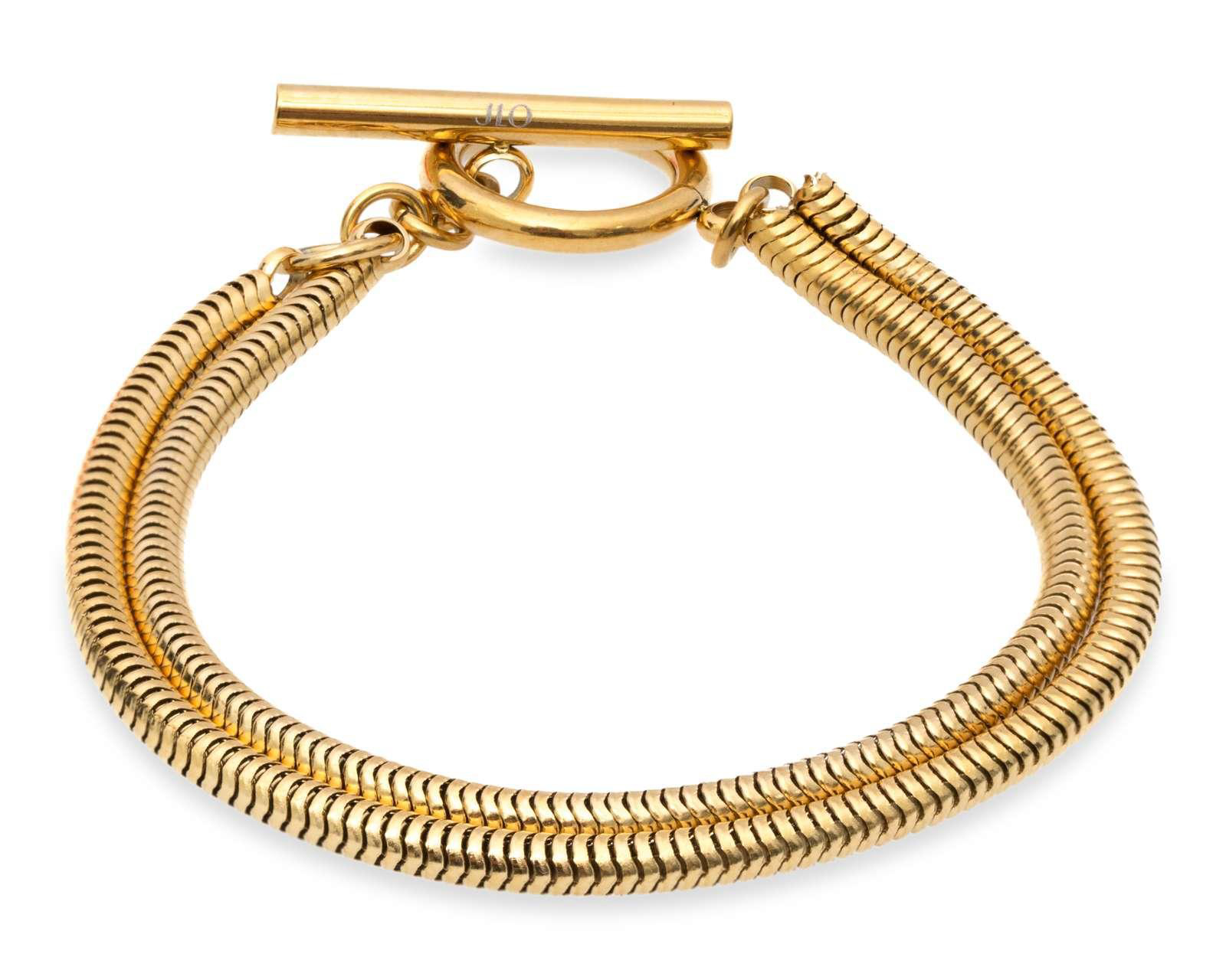 Foto 2 pulgar | Pulsera de Acero Inoxidable Jennifer Lopez
