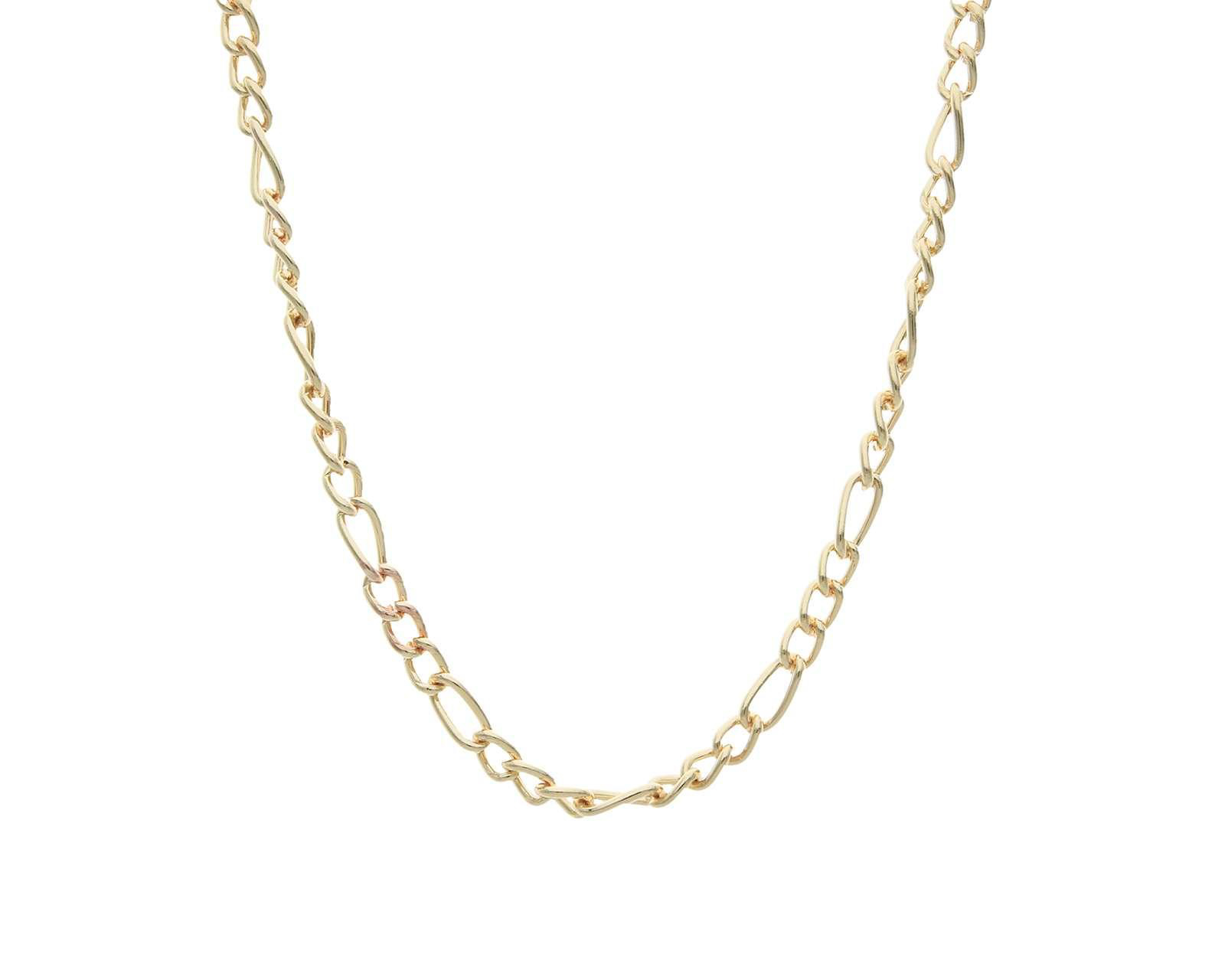 Foto 4 pulgar | Collar y Arracadas de Chapa de Oro 14K Paige Harper