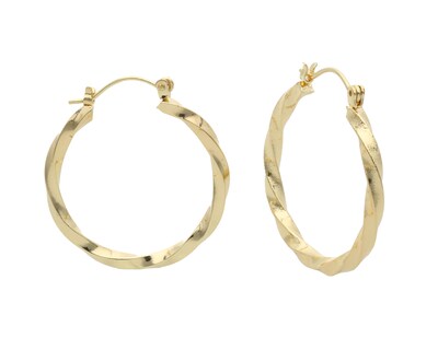 Foto 5 | Collar y Arracadas de Chapa de Oro 14K Paige Harper