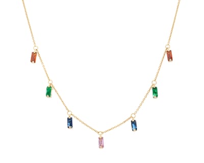 Foto 1 | Collar de Chapa de Oro Mestige