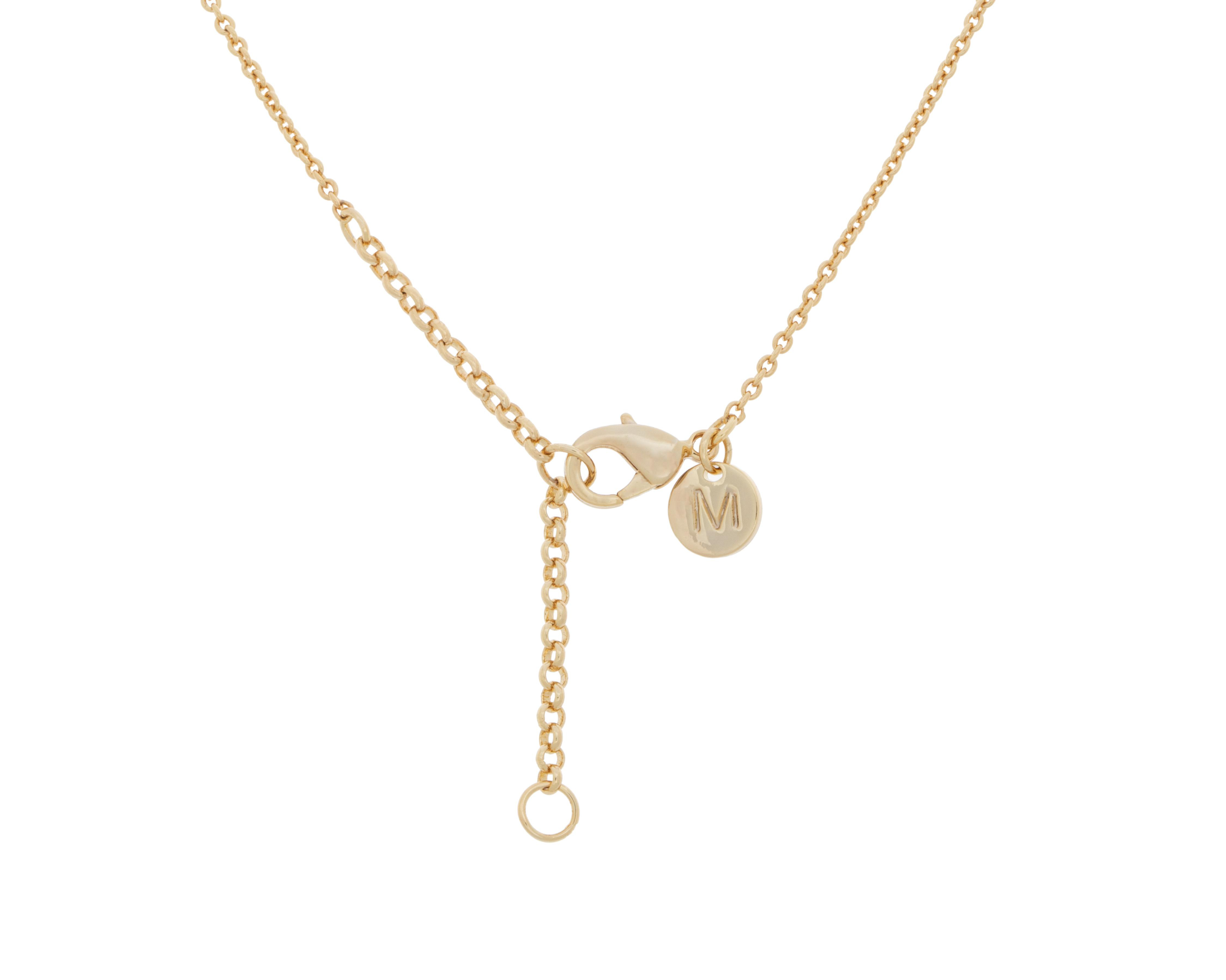 Foto 4 | Collar de Chapa de Oro Mestige