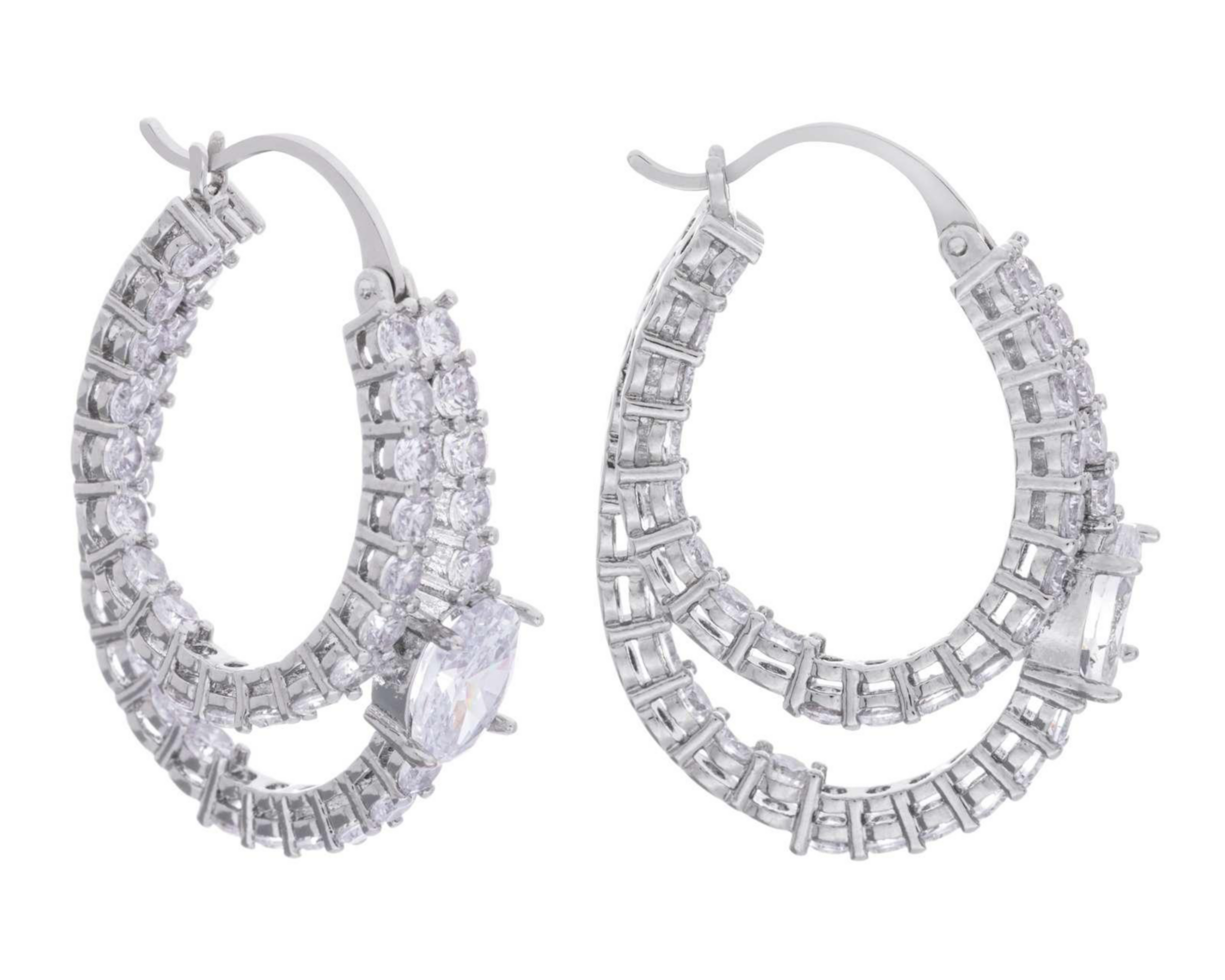 Foto 2 pulgar | Aretes de Bisutería Fina Bonjoulry