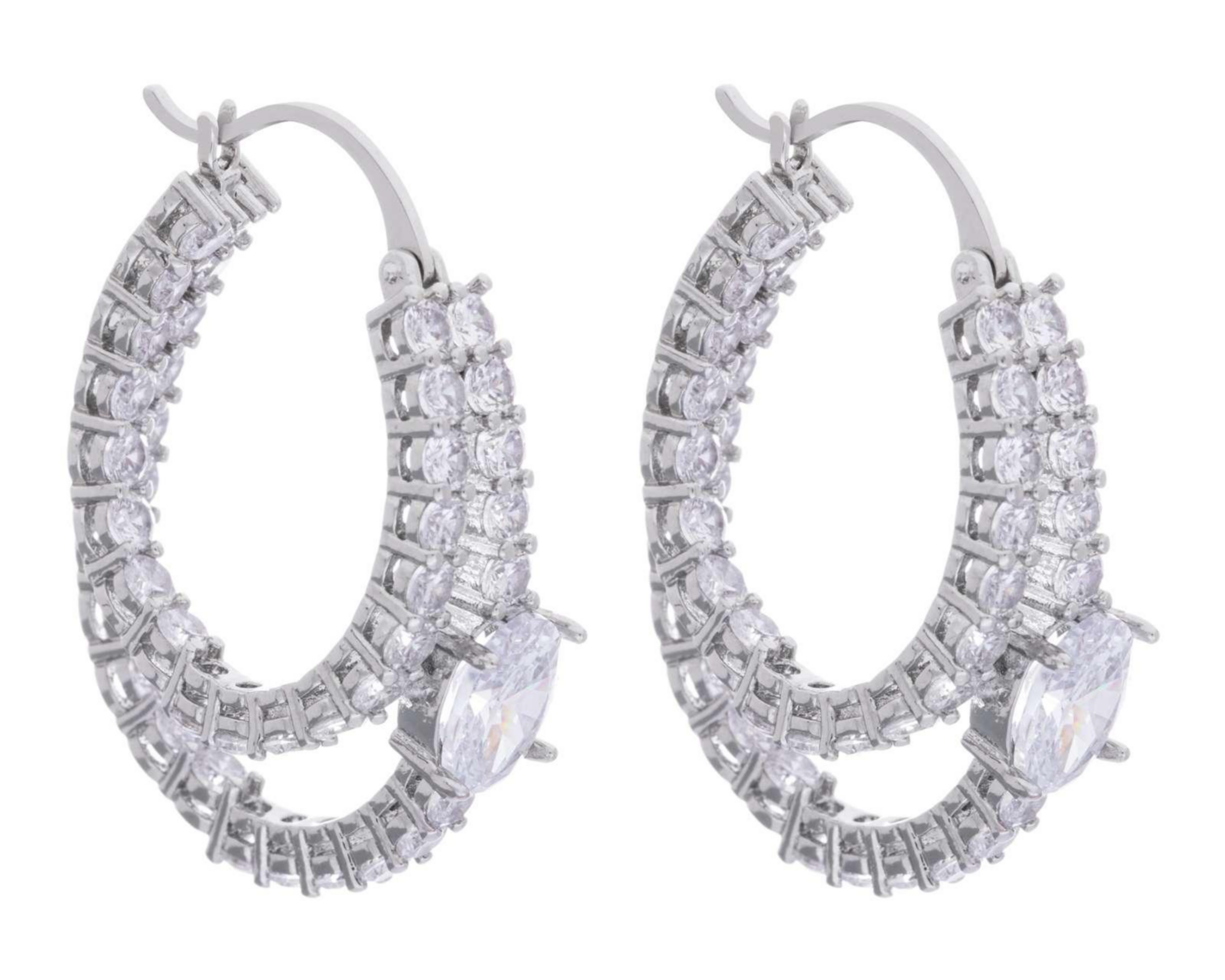 Foto 3 pulgar | Aretes de Bisutería Fina Bonjoulry