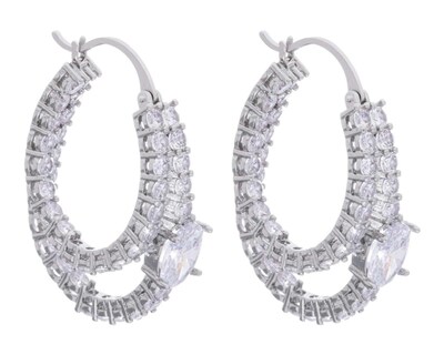 Foto 2 | Aretes de Bisutería Fina Bonjoulry