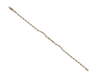 Foto 2 | Pulsera de Oro 10K Estrella