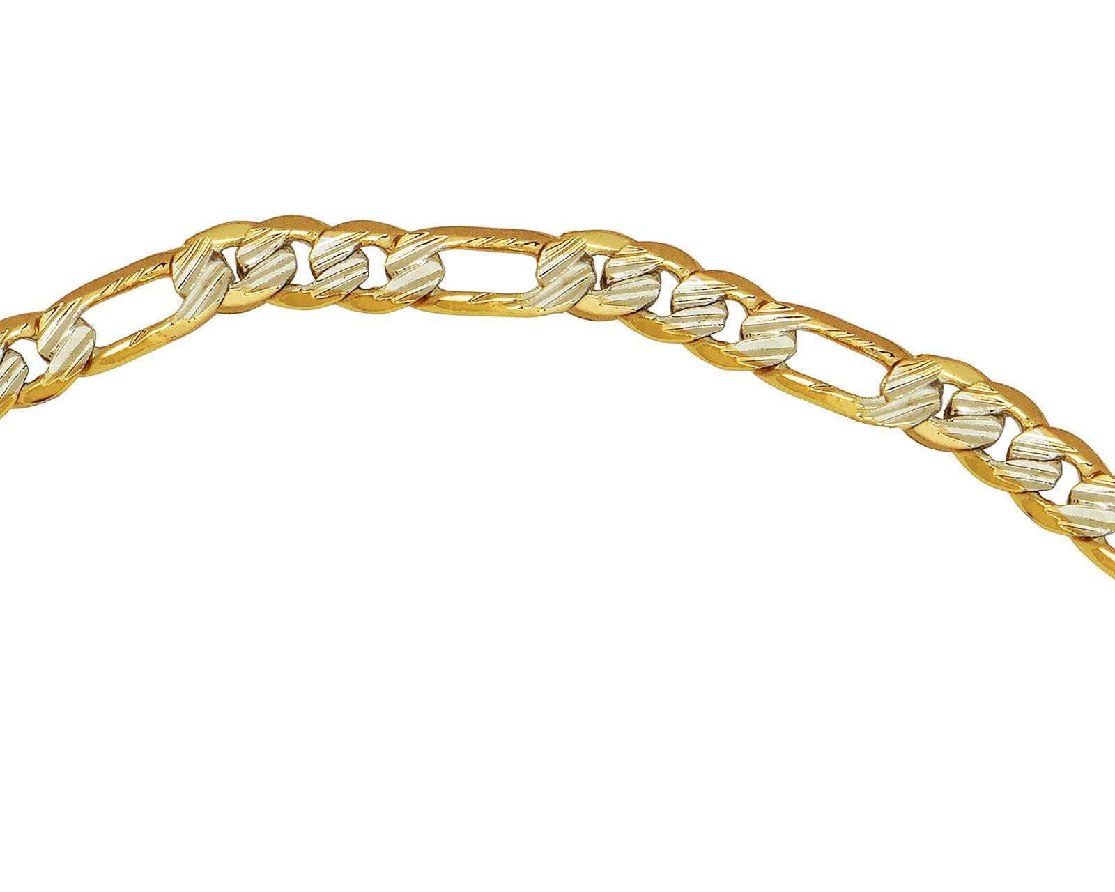 Foto 2 | Pulsera de Chapa de Oro 18k Sentimientos