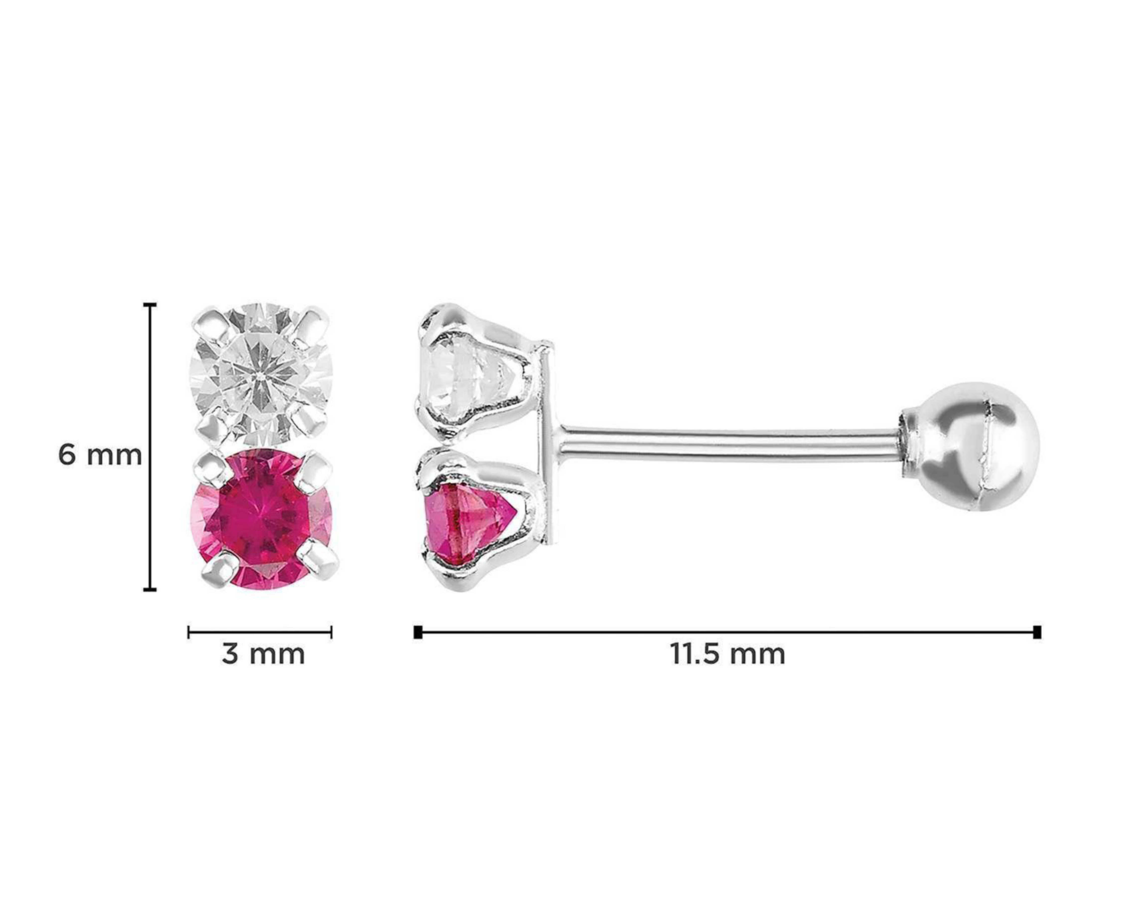 Foto 6 | Aretes de Plata Sahara