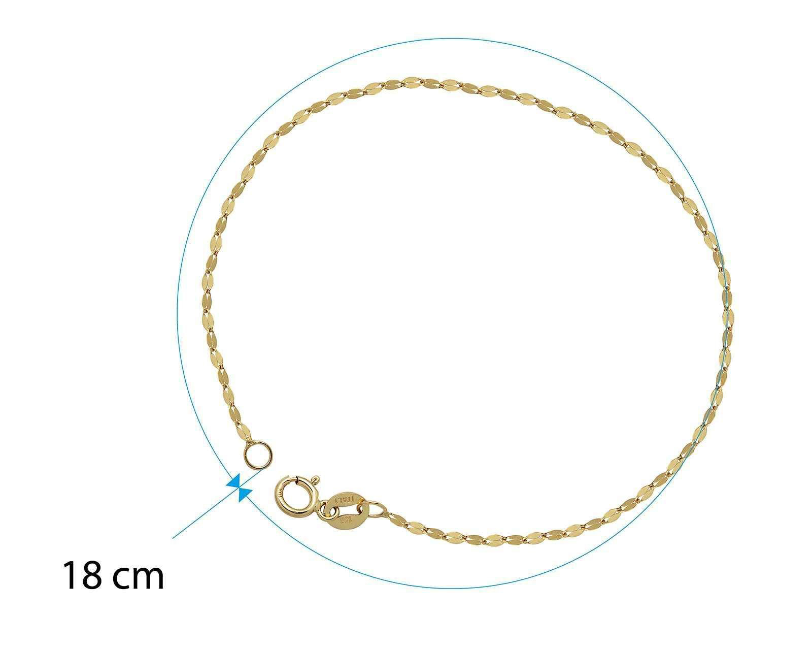 Foto 4 pulgar | Pulsera de Oro 10K Sentimientos