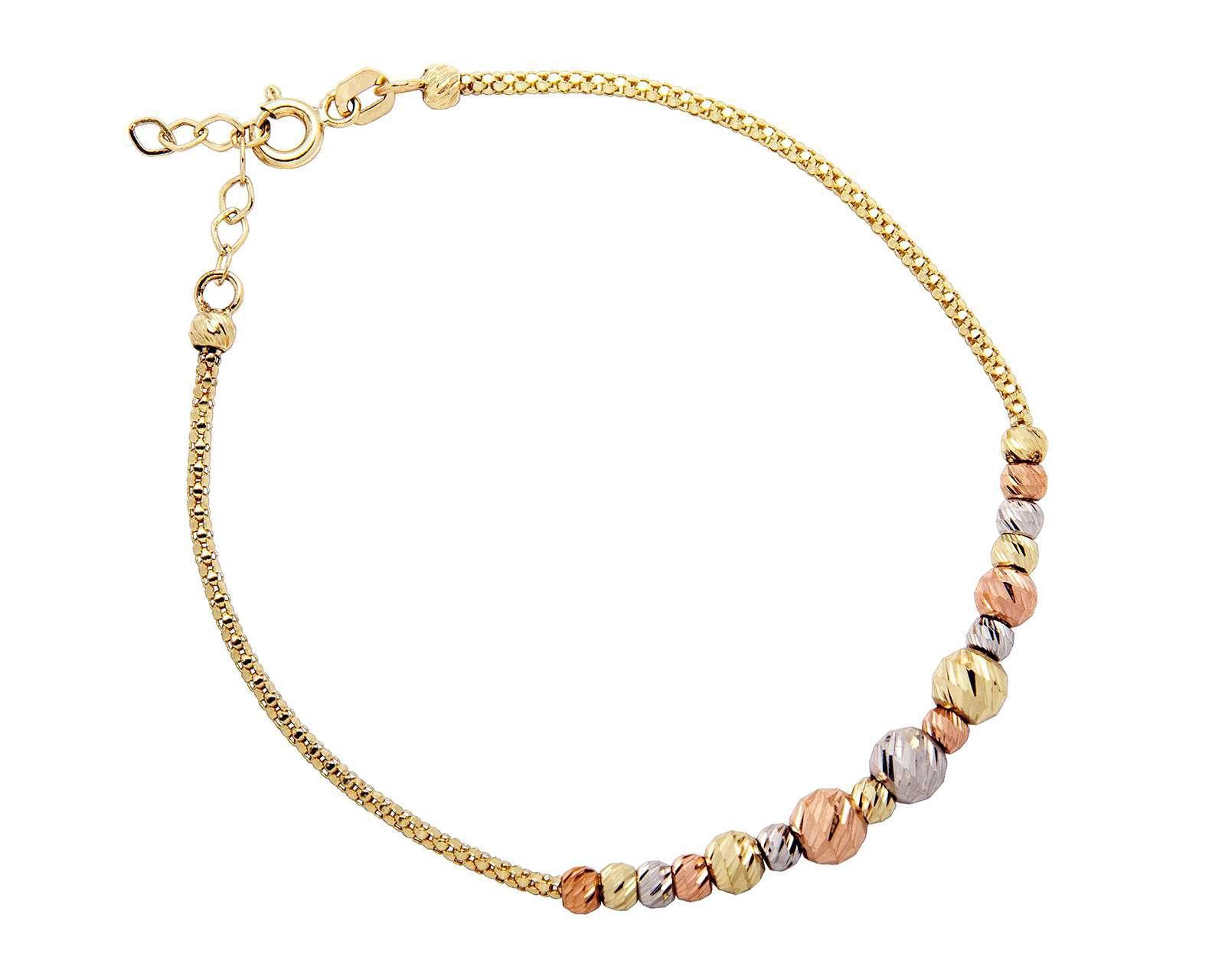 Foto 1 | Pulsera de Oro 10K Sentimientos