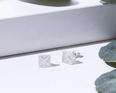 Foto 3 | Aretes de Plata Sahara