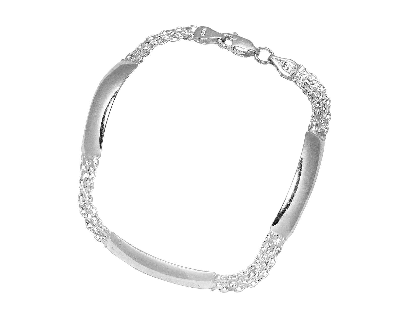 Foto 2 pulgar | Pulsera de Plata Sahara