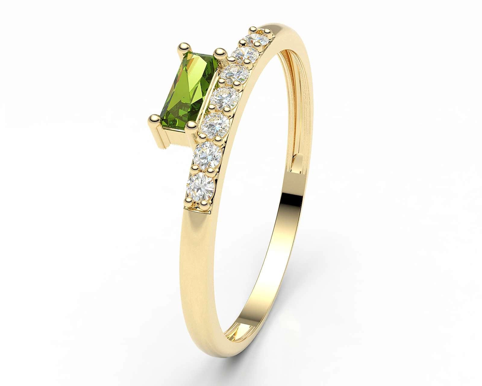 Anillo de Oro 10K Nro. 6 - 6.5