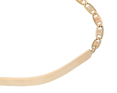 Foto 2 | Pulsera de Oro 10K Estrella