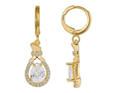 Foto 1 | Aretes de Chapa de Oro 18K Plafer