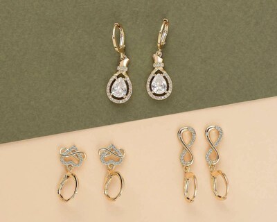 Foto 5 | Aretes de Chapa de Oro 18K Plafer
