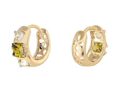 Foto 2 | Aretes de Chapa de Oro 18K Franssinoro