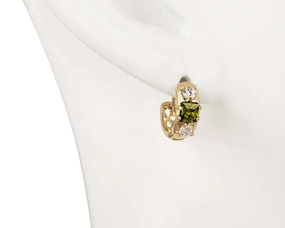 Foto 4 | Aretes de Chapa de Oro 18K Franssinoro