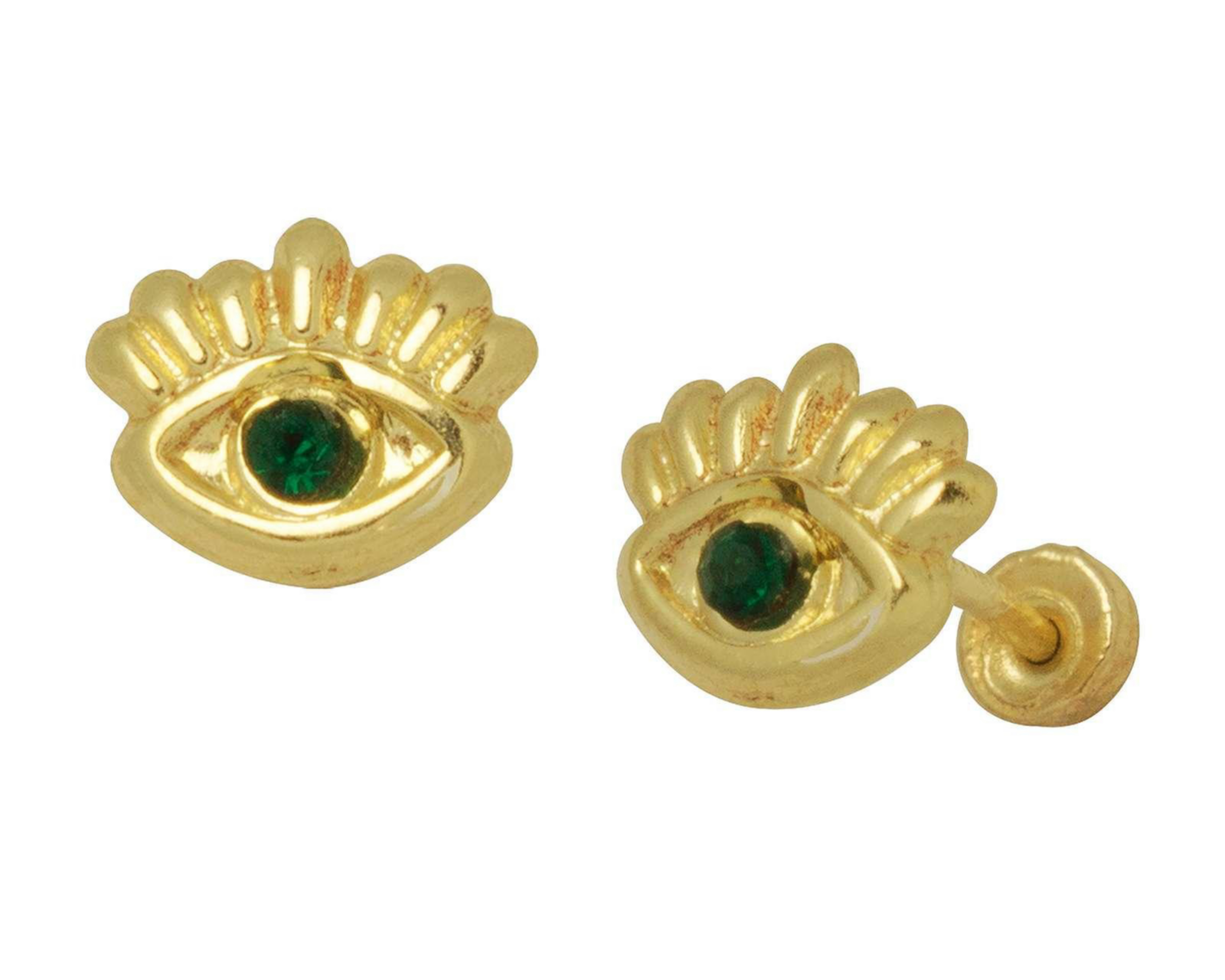 Broqueles de Oro 10K Sentimientos $399