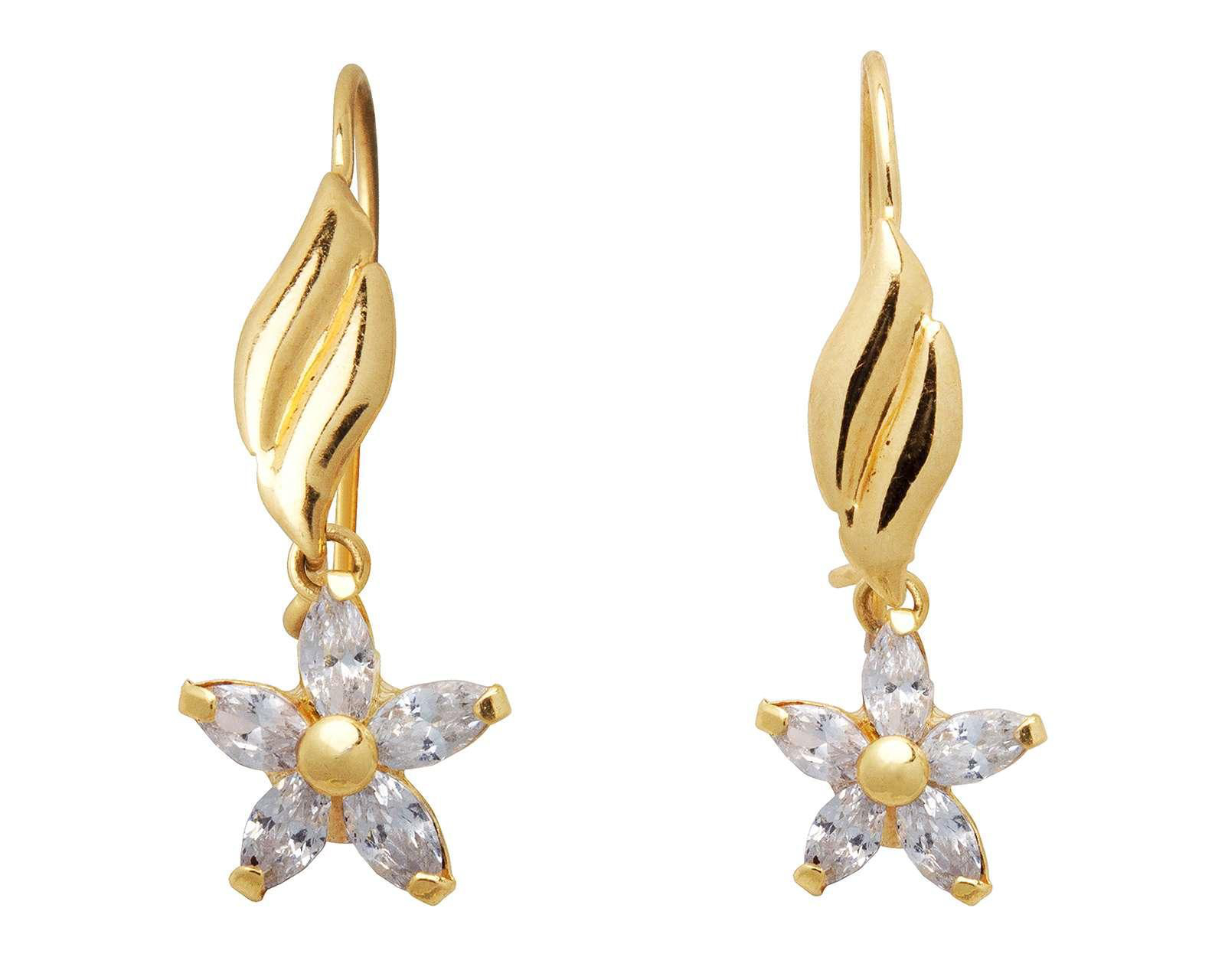 Foto 1 | Aretes de Oro 10K Sentimientos
