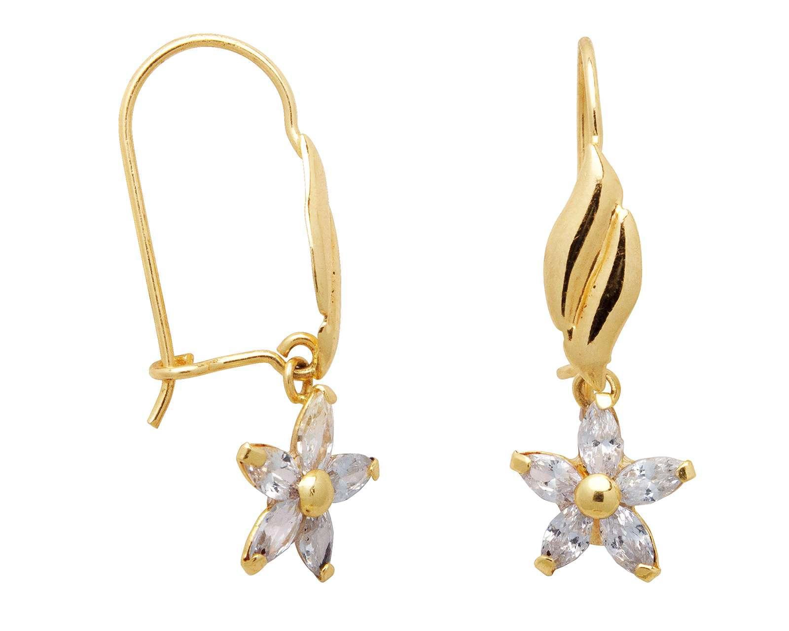 Foto 2 | Aretes de Oro 10K Sentimientos
