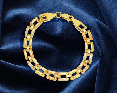 Foto 4 | Pulsera de Oro 10K Sentimientos