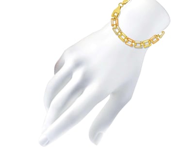 Foto 5 | Pulsera de Oro 10K Sentimientos