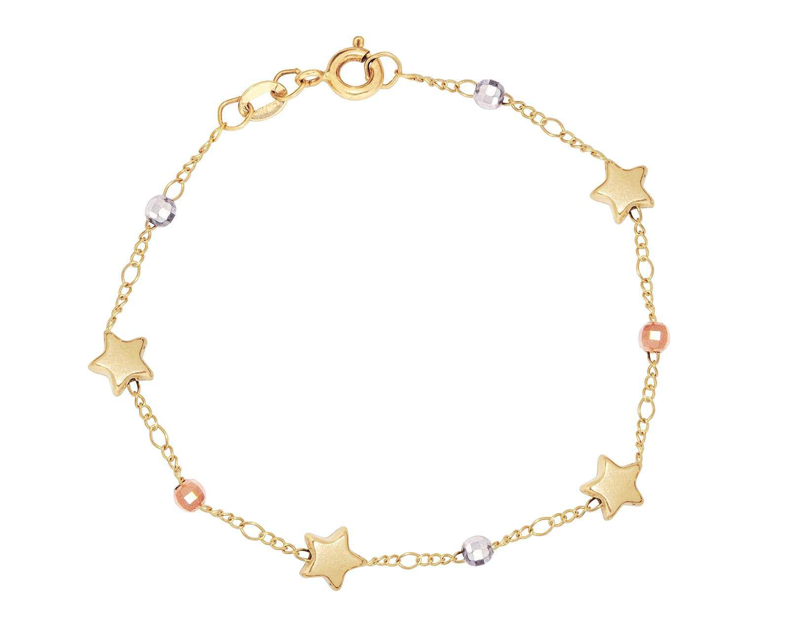 Pulsera de Oro 10K Sentimientos