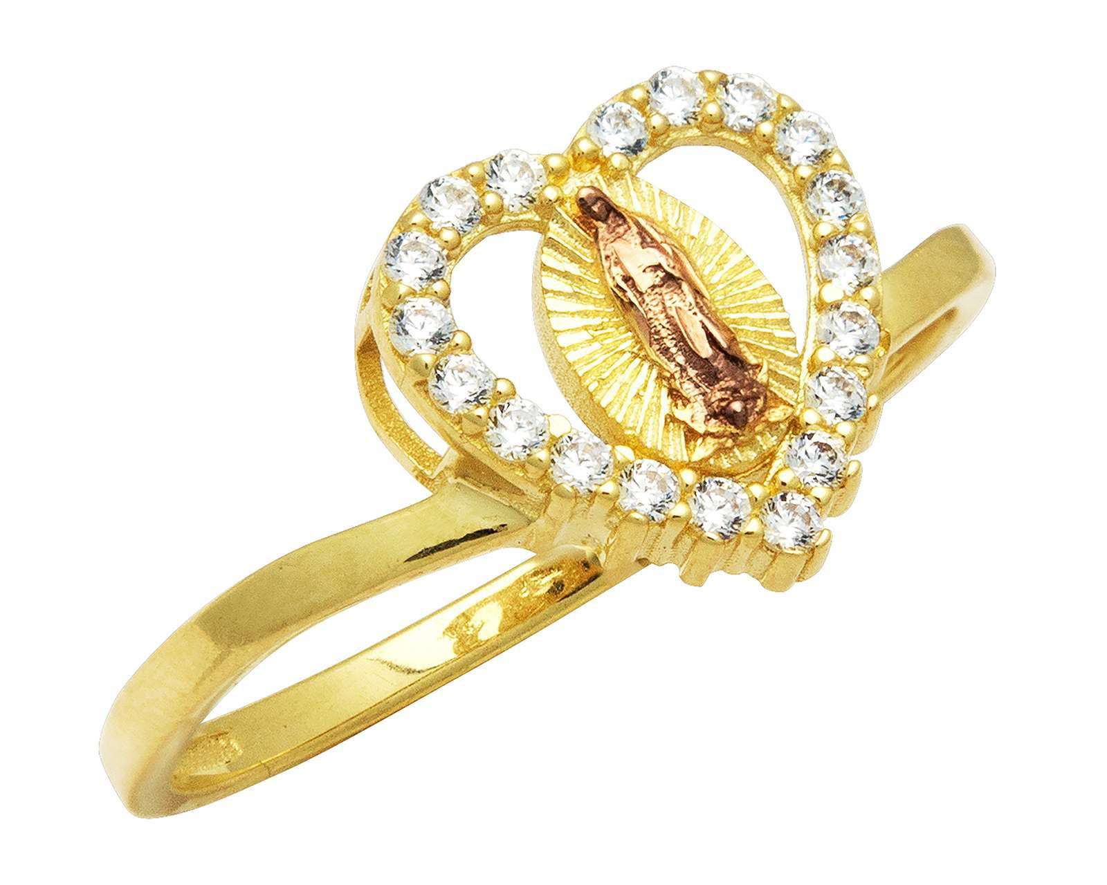 Anillo de Oro 10K Nro 7-7.5