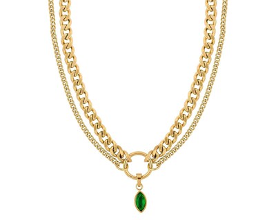 Foto 1 | Collar de Acero Inoxidable Jennifer Lopez