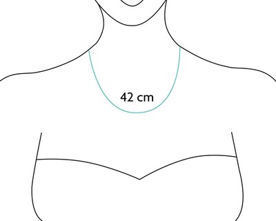 Foto 5 | Collar de Acero Inoxidable Jennifer Lopez