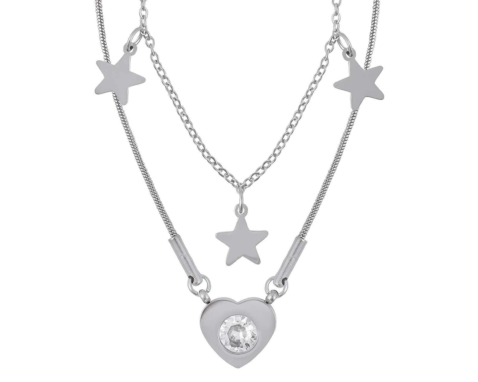 Foto 3 pulgar | Collar de Acero Inoxidable Thinner
