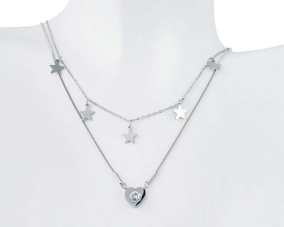 Foto 3 | Collar de Acero Inoxidable Thinner