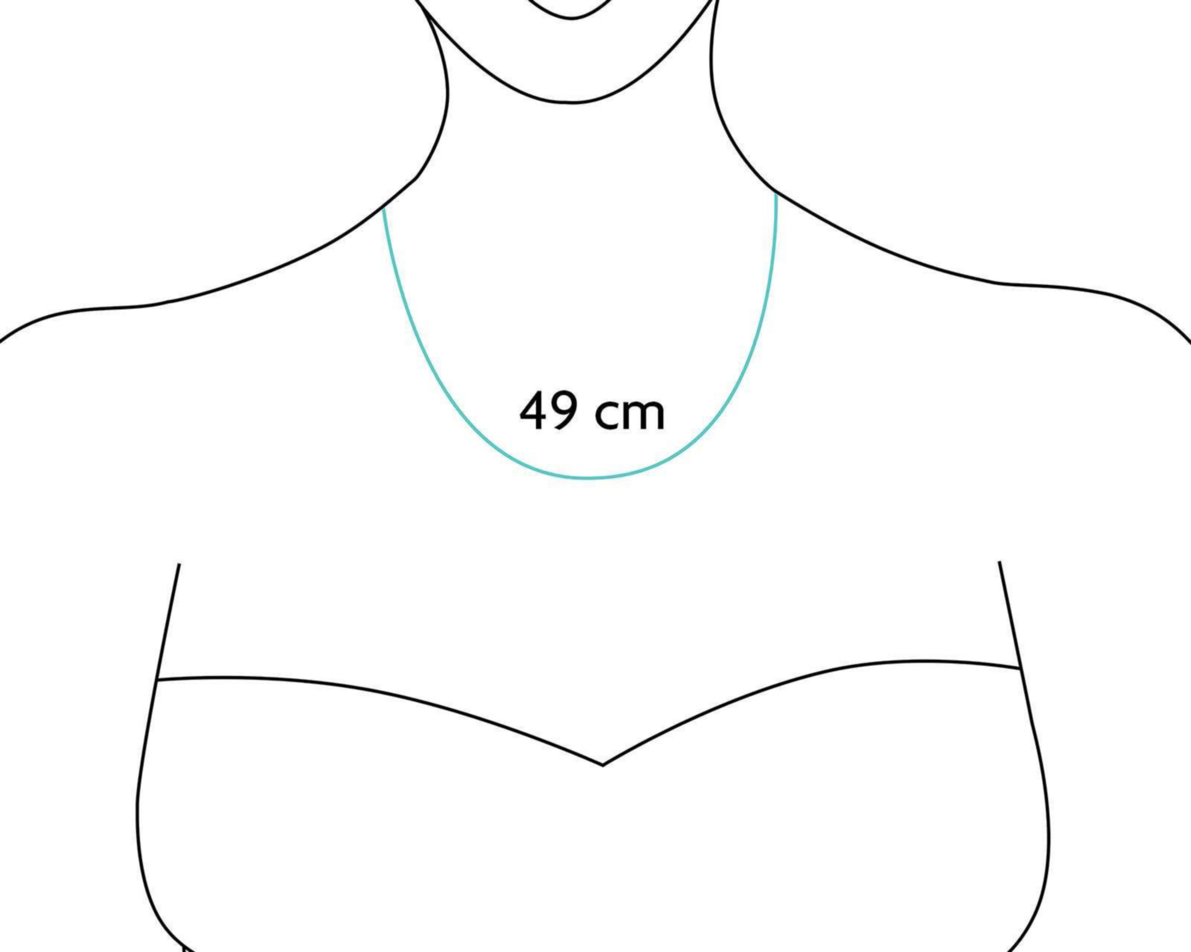 Foto 6 | Collar de Acero Inoxidable Thinner