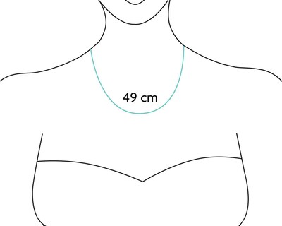 Foto 6 | Collar de Acero Inoxidable Thinner