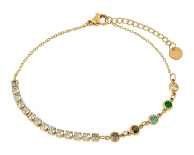 Foto 1 | Pulsera de Acero Inoxidable Thinner