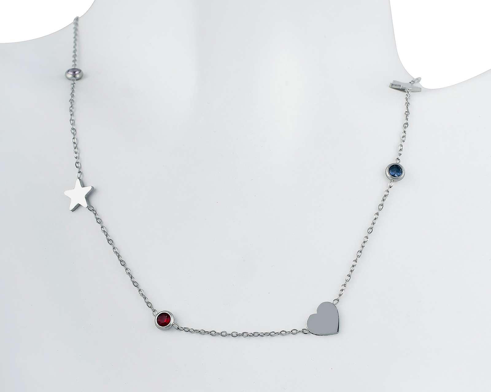 Foto 3 | Collar de Acero Inoxidable Thinner