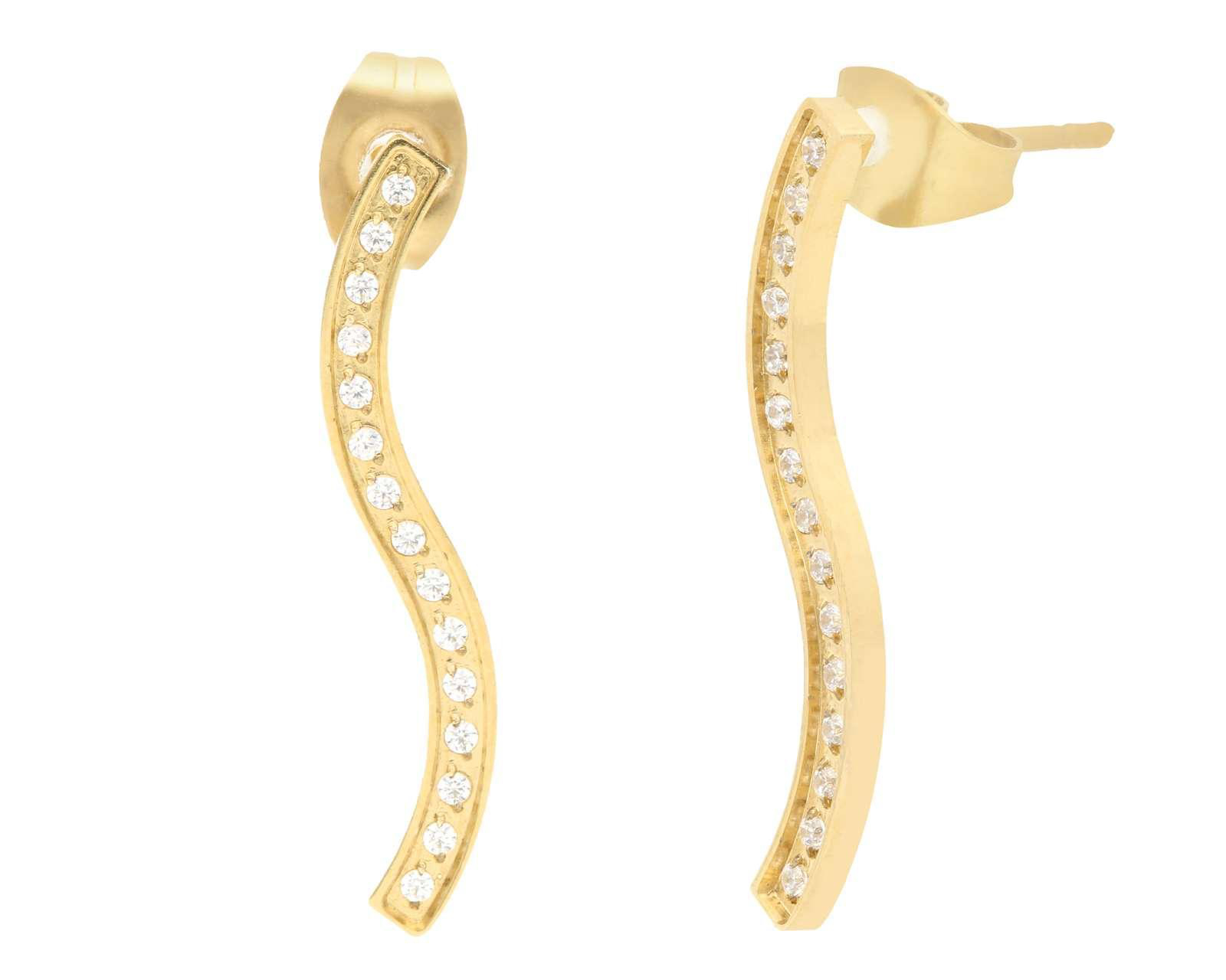 Foto 2 pulgar | Aretes de Acero Inoxidable Jennifer Lopez