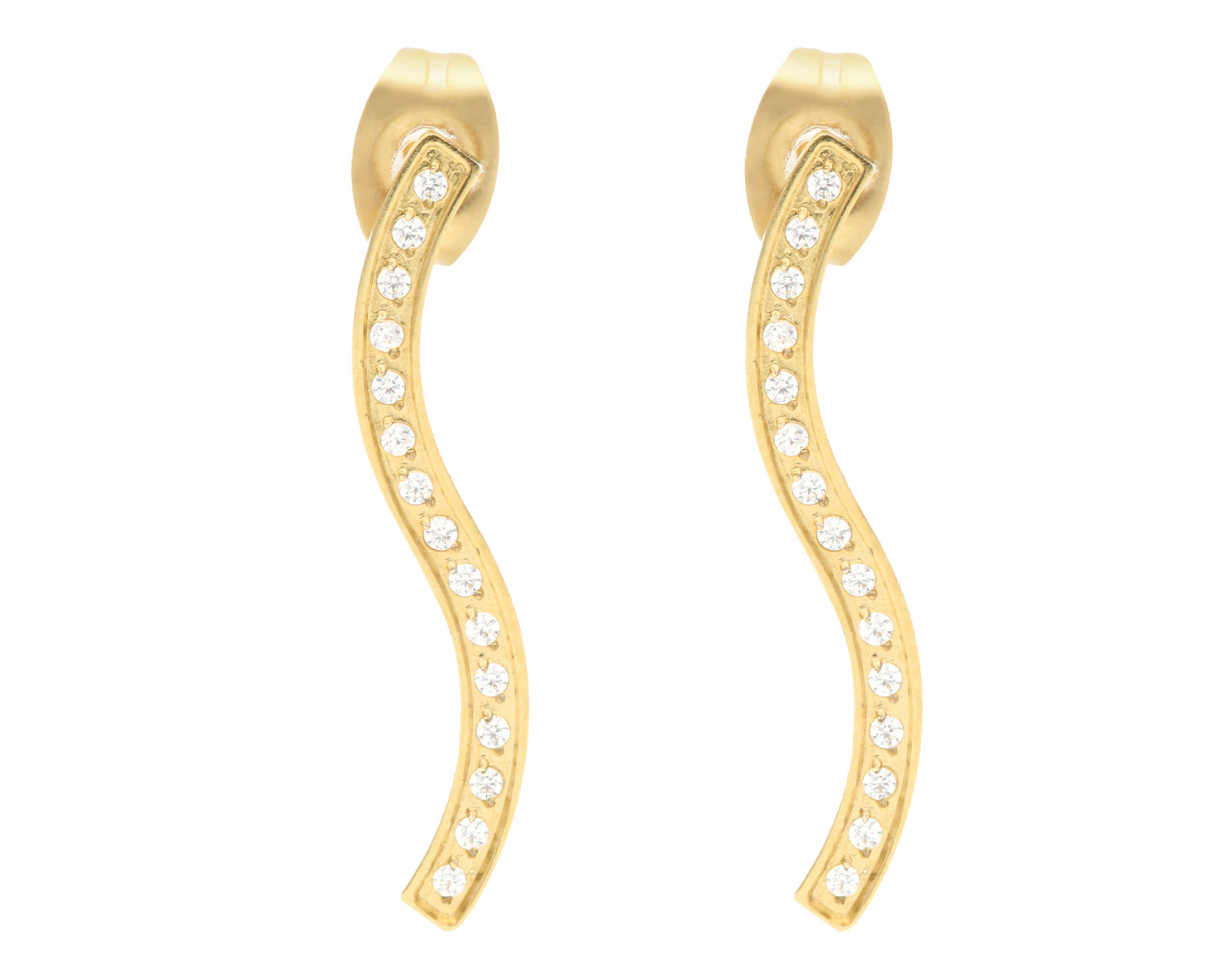 Foto 3 pulgar | Aretes de Acero Inoxidable Jennifer Lopez