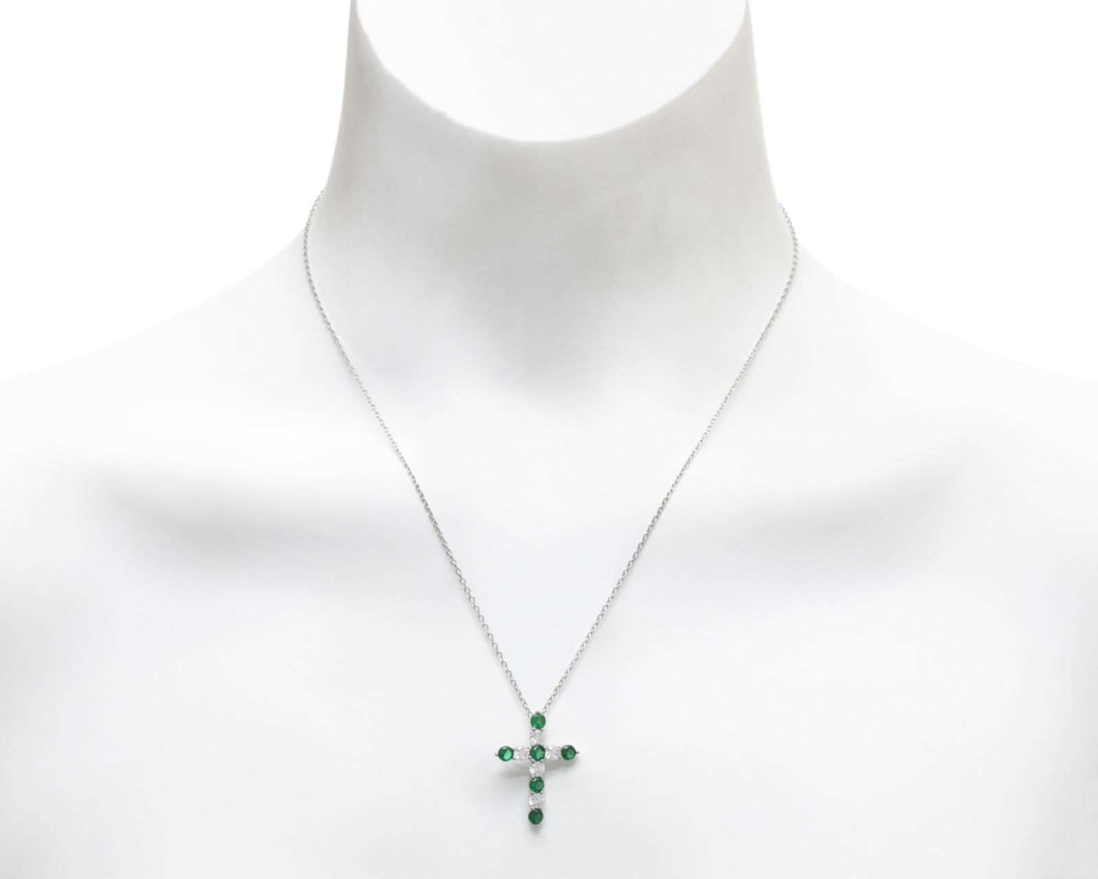 Foto 4 pulgar | Collar de Plata Olivia And Jackson