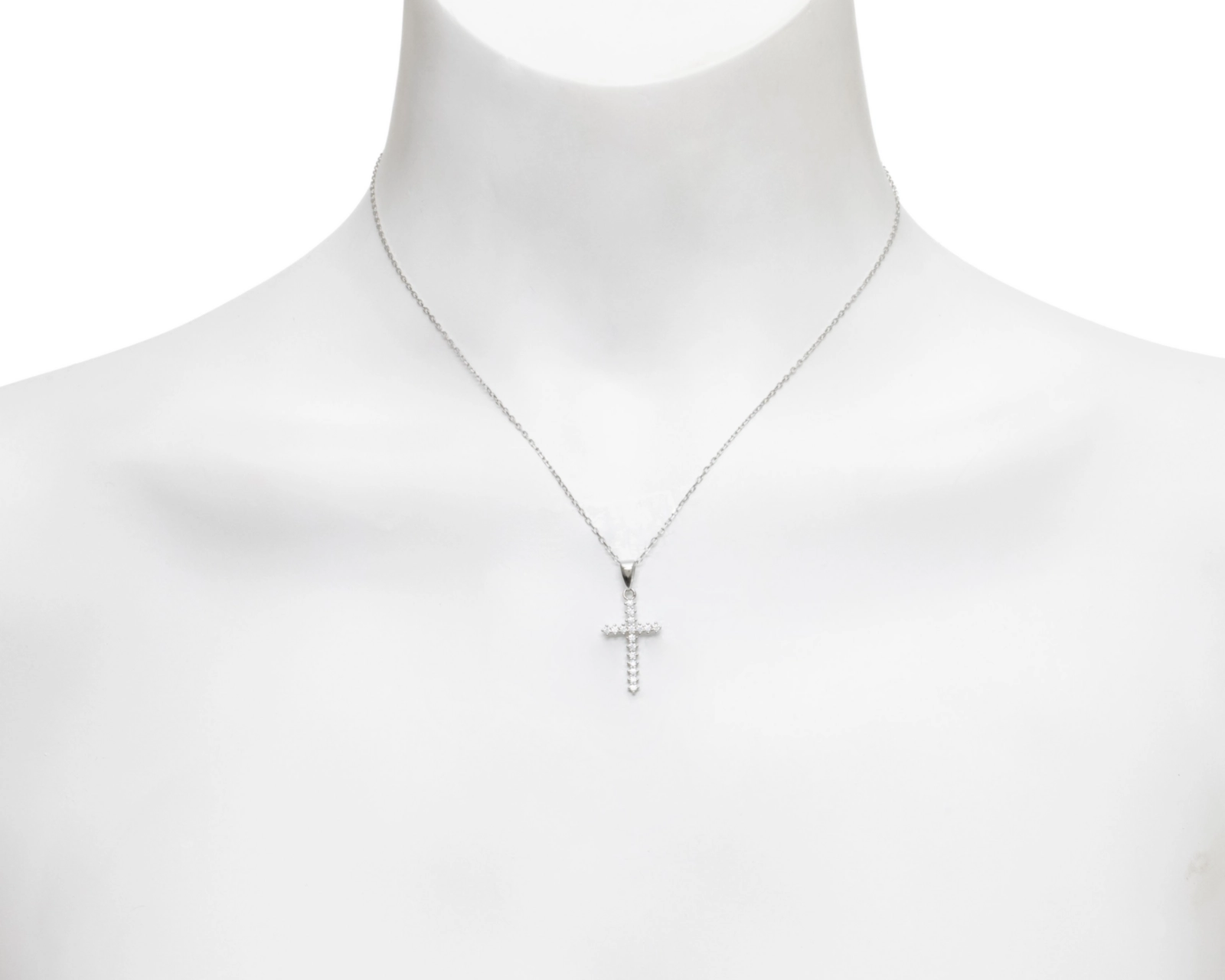 Foto 5 pulgar | Collar de Plata Olivia And Jackson