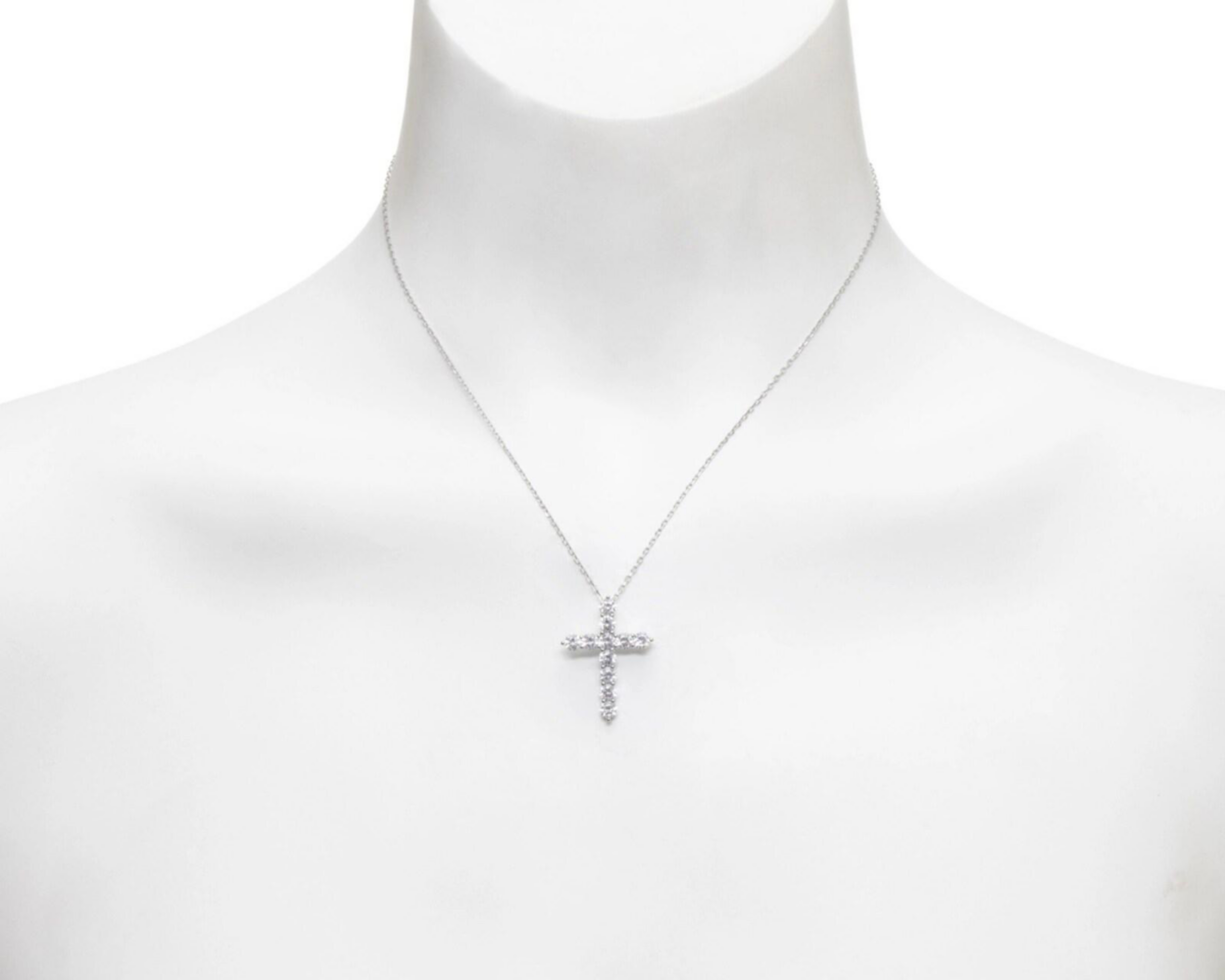 Foto 5 pulgar | Collar de Plata Olivia And Jackson