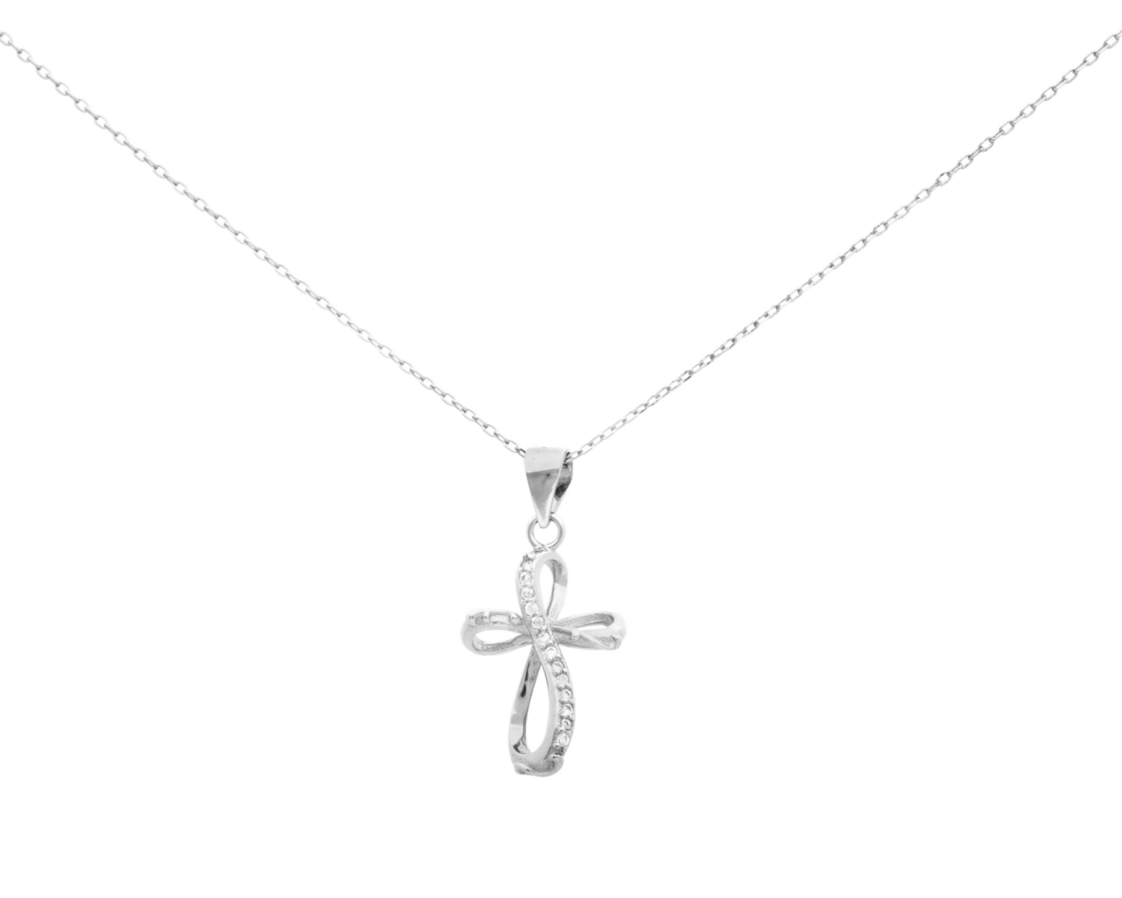 Foto 3 pulgar | Collar de Plata Olivia And Jackson