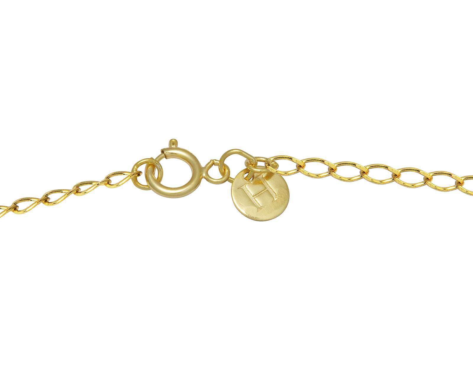 Foto 5 pulgar | Collar de Oro 10K Sentimientos